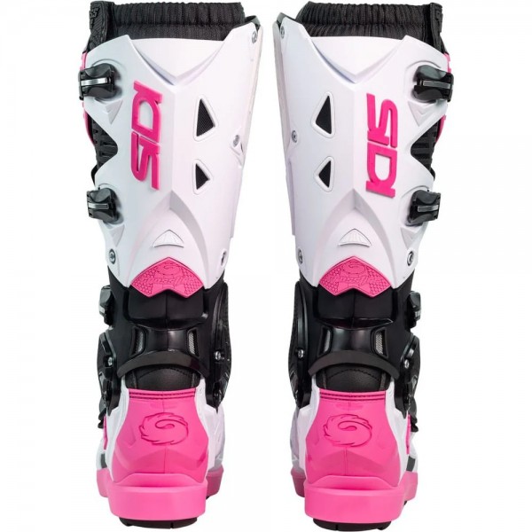 SIDI CROSSFIRE 3 SRS BLACK WHITE PINK BOOTS