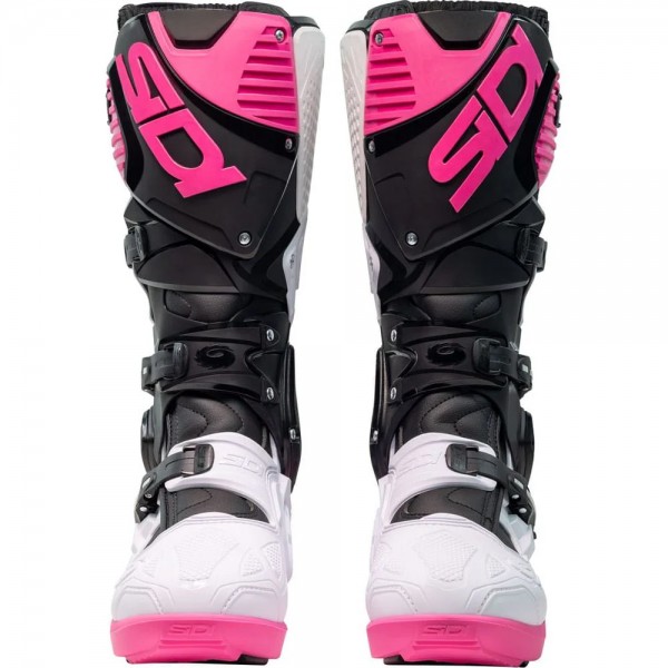 SIDI CROSSFIRE 3 SRS BLACK WHITE PINK BOOTS