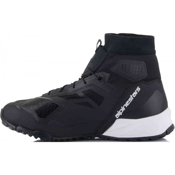 ALPINESTARS CR-1 BLACK WHITE SHOES