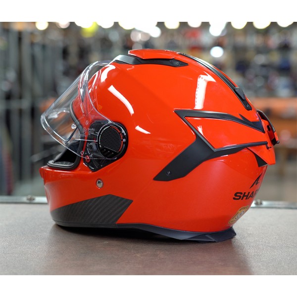 SHARK SPARTAN GT PRO BLANK RED HELMET