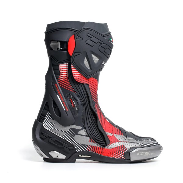 TCX RT-RACE PRO AIR BLACK RED WHITE BOOTS
