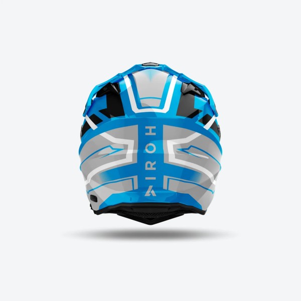 AIROH COMMANDER 2 MAVICK CERULEAN BLUE GLOSS HELMET