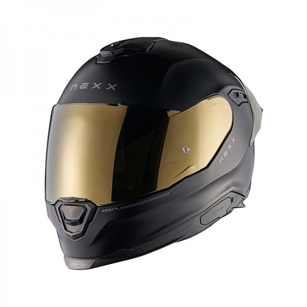 NEXX Y.100R SUBSONIC BLACK GOLD MATT HELMET