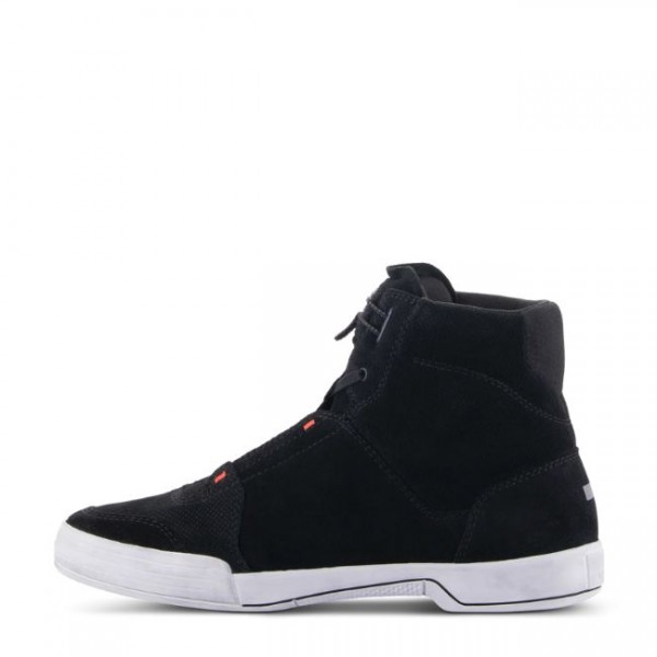 ALPINESTARS CHROME BLACK GREY RED FLUO SHOES