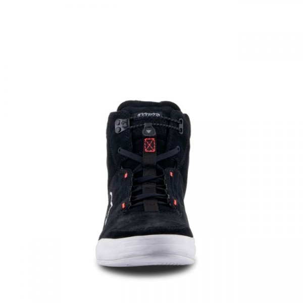 ALPINESTARS CHROME BLACK GREY RED FLUO SHOES