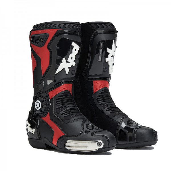 XPD XP6-S BLACK RED BOOTS