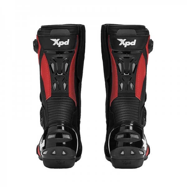 XPD XP6-S BLACK RED BOOTS