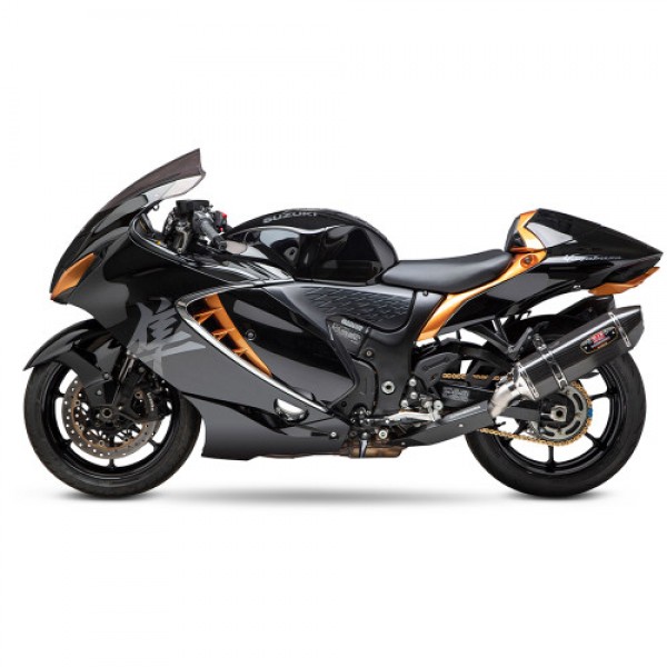 Yoshimura R77 Exhaust System for Superbikes – Deep tone carbon exhaust available at BikeGear India