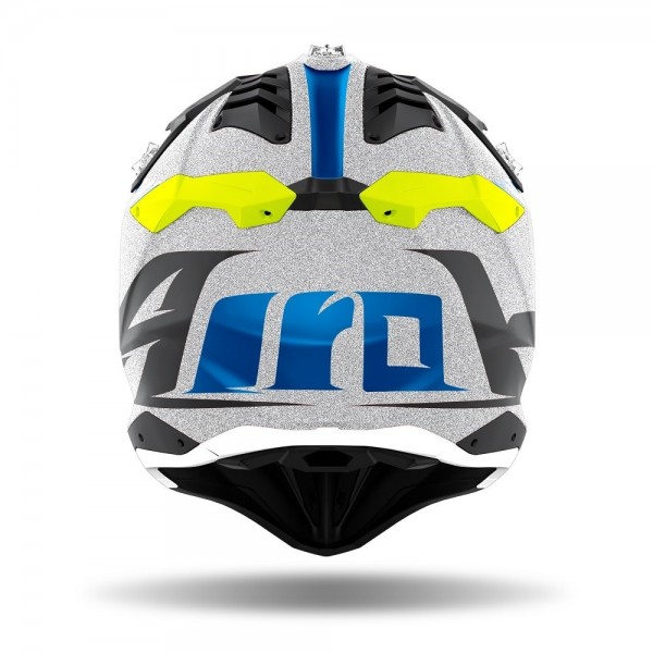 Airoh Aviator 3 Wave Silver Chrome Helmet