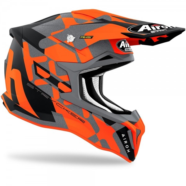 Airoh Strycker XXX Orange Matt Helmet