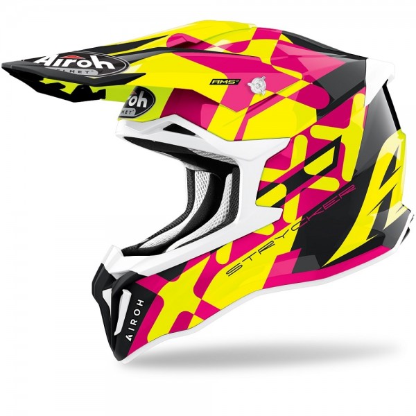 Airoh Strycker XXX Pink Gloss Helmet