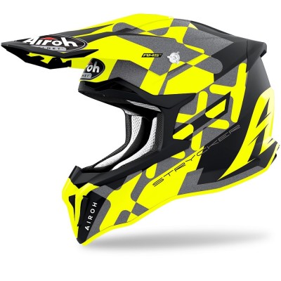 Airoh Strycker XXX Yellow Matt Helmet
