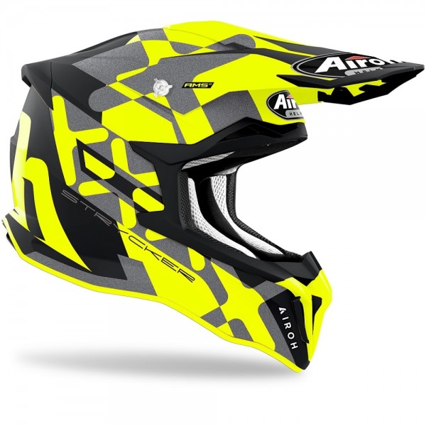 Airoh Strycker XXX Yellow Matt Helmet