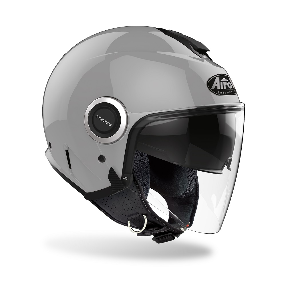 AIROH MATHISSE II Motorradhelm Cement Grey - 2-in-1 Integralhelm Größe L