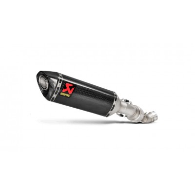 AKRAPOVIC SLIP-ON LINE (CARBON) EXHAUST FOR APRILIA RSV4 2015-2016 PART # S-A10SO7-HRC