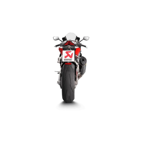 AKRAPOVIC SLIP-ON LINE CARBON EXHAUST FOR APRILIA TUONO V4 1100 RR / FACTORY / RSV4 RR / RF PART # S-A10SO9-RC