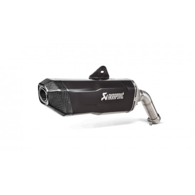 AKRAPOVIC SLIP-ON LINE TITANIUM FOR BMW F 750 / 850 GS / ADVENTURE PART # S-B8SO8-HFBFCTBL