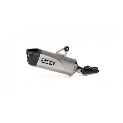 AKRAPOVIC SLIP-ON LINE TITANIUM EXHAUST FOR BMW R 1250 GS / ADVENTURE PART # S-B12SO23-HAAT