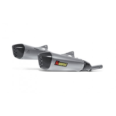 AKRAPOVIC SLIP-ON LINE TITANIUM EXHAUST FOR BMW K 1600 GTL PART # S-B16SO2-HZAAT