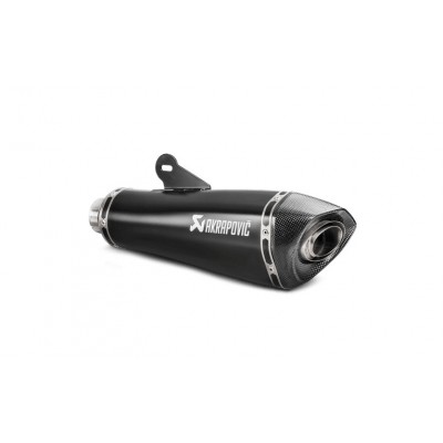 AKRAPOVIC SLIP-ON LINE TITANIUM EXHAUST FOR BMW R NINET / SCARMBLER / RACER PART # S-B12SO17-HBRBL