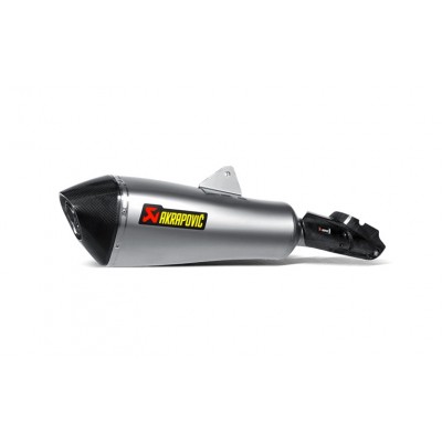 AKRAPOVIC SLIP-ON LINE TITANIUM EXHAUST FOR BMW R 1200 RT 2014-2018 PART # S-B12SO18-HLGT