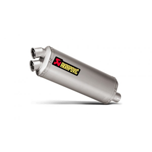 AKRAPOVIC SLIP-ON LINE TITANIUM EXHAUST FOR HONDA CRF1000L AFRICA TWIN 2016-2019 PART # S-H10SO16-WT