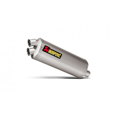 AKRAPOVIC SLIP-ON LINE TITANIUM EXHAUST FOR HONDA CRF1000L AFRICA TWIN 2018-2019 PART # S-H10SO22-HWT