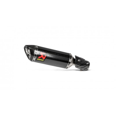 AKRAPOVIC SLIP-ON LINE CARBON FOR KAWASAKI NINJA ZX-6R 2009-2020 PART # S-K6SO7-HZC