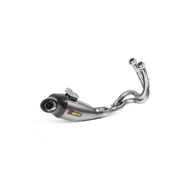 AKRAPOVIC RACING LINE TITANIUM FULL EXHAUST SYSTEM FOR KAWASAKI VERSYS 650 PART # S-K6R10-HEGEHT