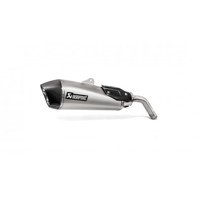 AKRAPOVIC SLIP-ON LINE TITANIUM FOR TRIUMPH TIGER 800 PART # S-T8SO2-HZAAT