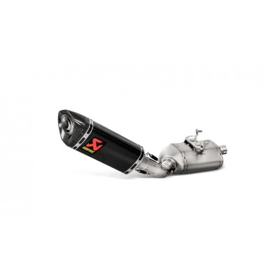 AKRAPOVIC SLIP-ON LINE CARBON FOR TRIUMPH STREET TRIPLE 765 S / R / RS PART # S-T7SO1-HAPC