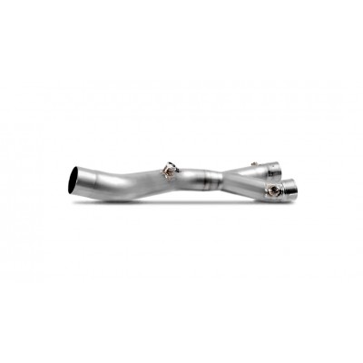 AKRAPOVIC OPTIONAL LINK PIPE/COLLECTOR TITANIUM FOR YAMAHA YZF-R1 2015-2021 PART # L-Y10SO17