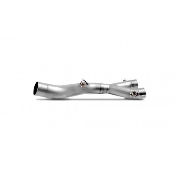 AKRAPOVIC OPTIONAL LINK PIPE/COLLECTOR TITANIUM FOR YAMAHA YZF-R1 2015-2021 PART # L-Y10SO17
