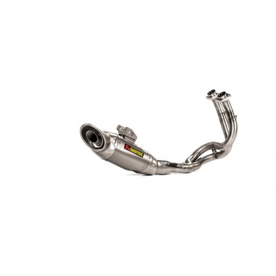 AKRAPOVIC RACING LINE TITANIUM FULL EXHAUST SYSTEM FOR KAWASAKI Z650 2017-2025 PART # S-K6R13-AFCRT/1