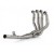 AKRAPOVIC OPTIONAL HEADER (SS) EXHAUST FOR KAWASAKI Z H2 PART # E-K10R6 