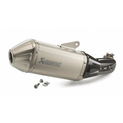 KTM AKRAPOVIC SLIP-ON EXHAUST FOR KTM 390 ADVENTURE 2020-2024 EXHAUST
