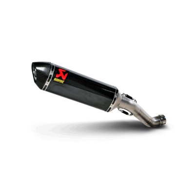 AKRAPOVIC SLIP-ON LINE CARBON EXHAUST FOR APRILIA RSV4 2009-2014 PART # S-A10SO6-ZC