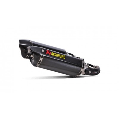 AKRAPOVIC LINE SLIP ON CARBON EXHAUST FOR DUCATI MONSTER 1100 2009-2010 PART # S-D10SO7-HZC