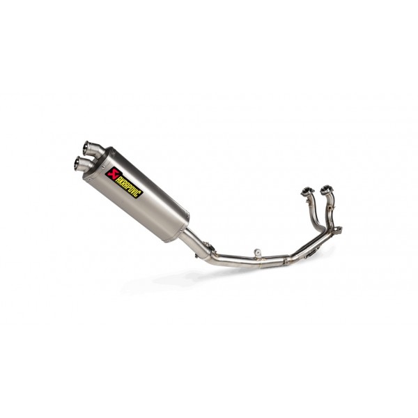 AKRAPOVIC RACING LINE TITANIUM FULL EXHAUST SYSTEM FOR HONDA CRF1100L AFRICA TWIN ADVENTURE SPORTS PART # S-H11R2-WT/2