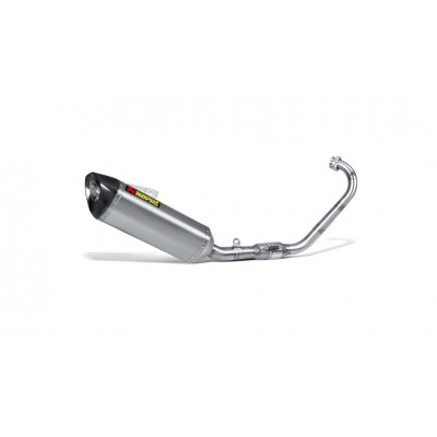 AKRAPOVIC RACING LINE TITANIUM EXHAUST FOR YAMAHA YZF-R125 2014-2016 PART # S-Y125R2-HRT