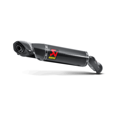 AKRAPOVIC SLIP-ON LINE CARBON EXHAUST FOR YAMAHA YZF-R1 2009-2014 PART # S-Y10SO10-HZC