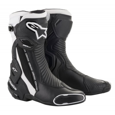 ALPINESTARS SMX PLUS V2 BLACK WHITE BOOTS