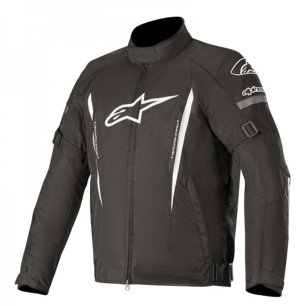 ALPINESTARS GUNNER V2 WATERPROOF BLACK WHITE JACKET