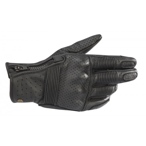 ALPINESTARS RAYBURN V2 LEATHER BLACK GLOVES