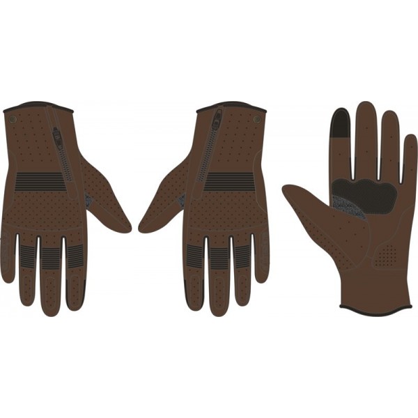 ALPINESTARS RAYBURN V2 LEATHER TOBACCO BROWN GLOVES