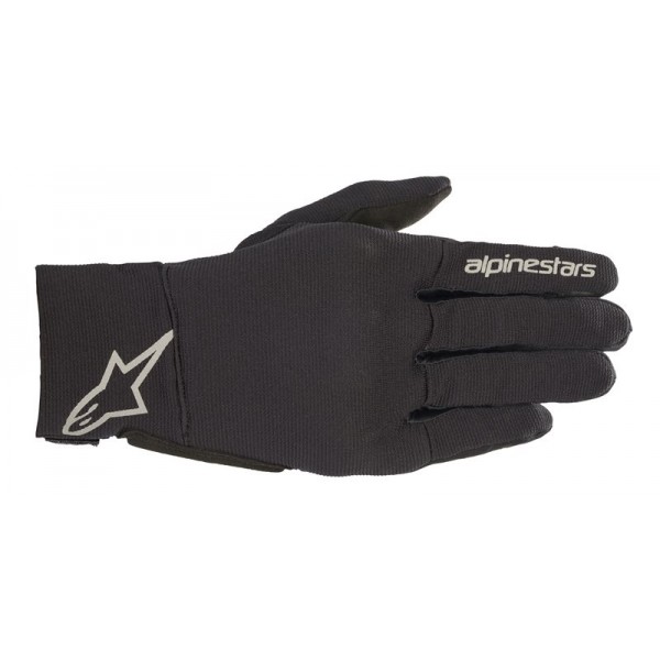 ALPINESTARS REEF BLACK REFLECTIVE GLOVES