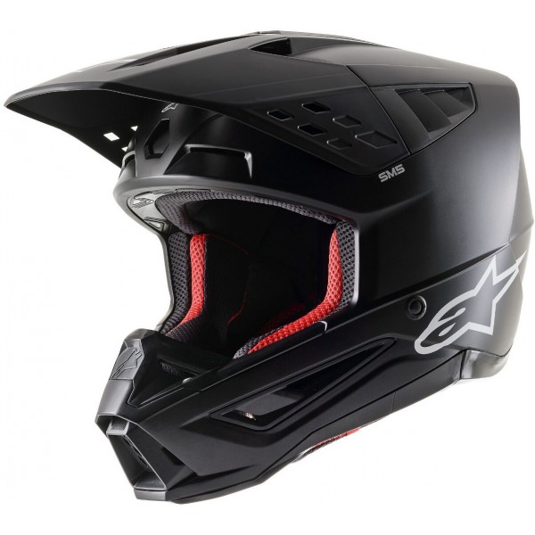 ALPINESTARS S-M5 SOLID ECE BLACK MATT HELMET