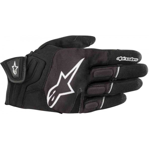 ALPINESTARS ATOM BLACK WHITE GLOVES