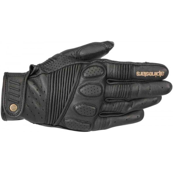 ALPINESTARS CRAZY EIGHT BLACK BLACK GLOVES