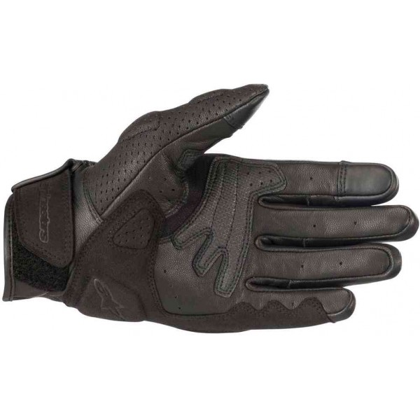 ALPINESTARS MUSTANG V2 BLACK BLACK GLOVES